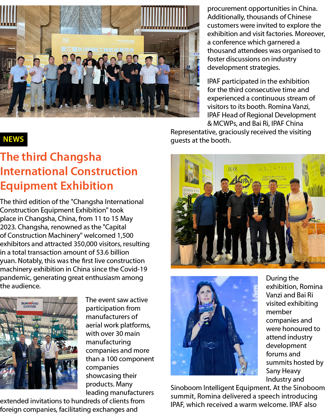 ￼￼ The third Changsha International Construction Equipment Exhibition The third edition of the \“Changsha Internation...