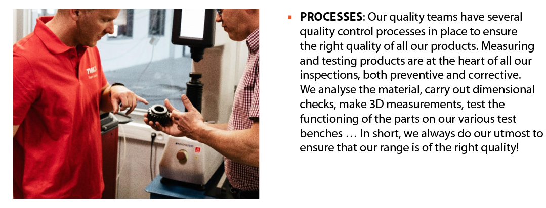  ￼ ▪ PROCESSES: Our quality teams have several quality control processes in place to ensure the right quality of all ...