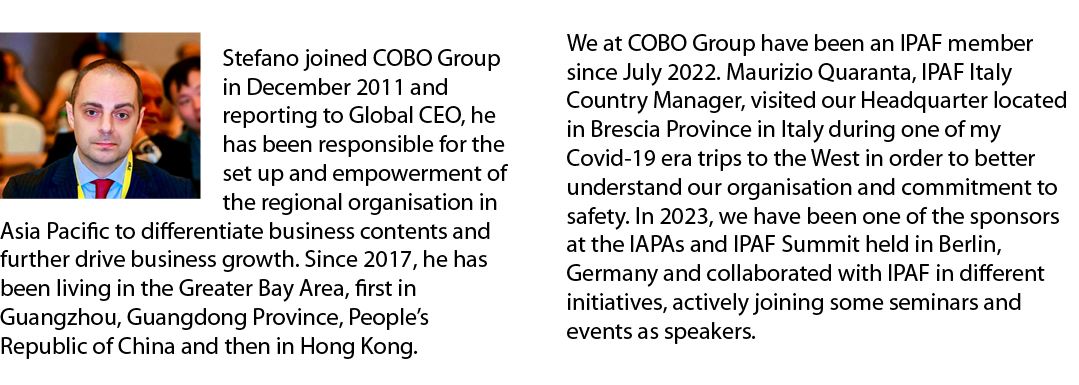 ￼Stefano joined COBO Group in December 2011 and reporting to Global CEO, he has been responsible for the set up and e...