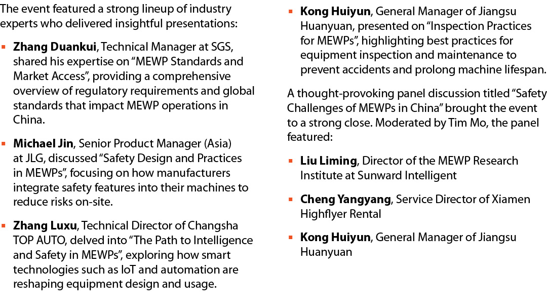 The event featured a strong lineup of industry experts who delivered insightful presentations: ▪ Zhang Duankui, Techn...