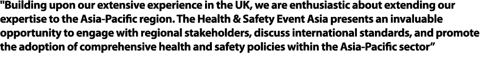 \“Building upon our extensive experience in the UK, we are enthusiastic about extending our expertise to the Asia Pac...