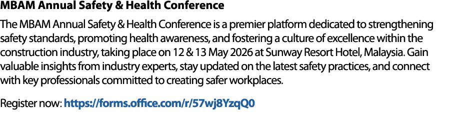 MBAM Annual Safety & Health Conference The MBAM Annual Safety & Health Conference is a premier platform dedicated to ...