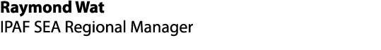 Raymond Wat IPAF SEA Regional Manager 