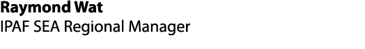 Raymond Wat IPAF SEA Regional Manager