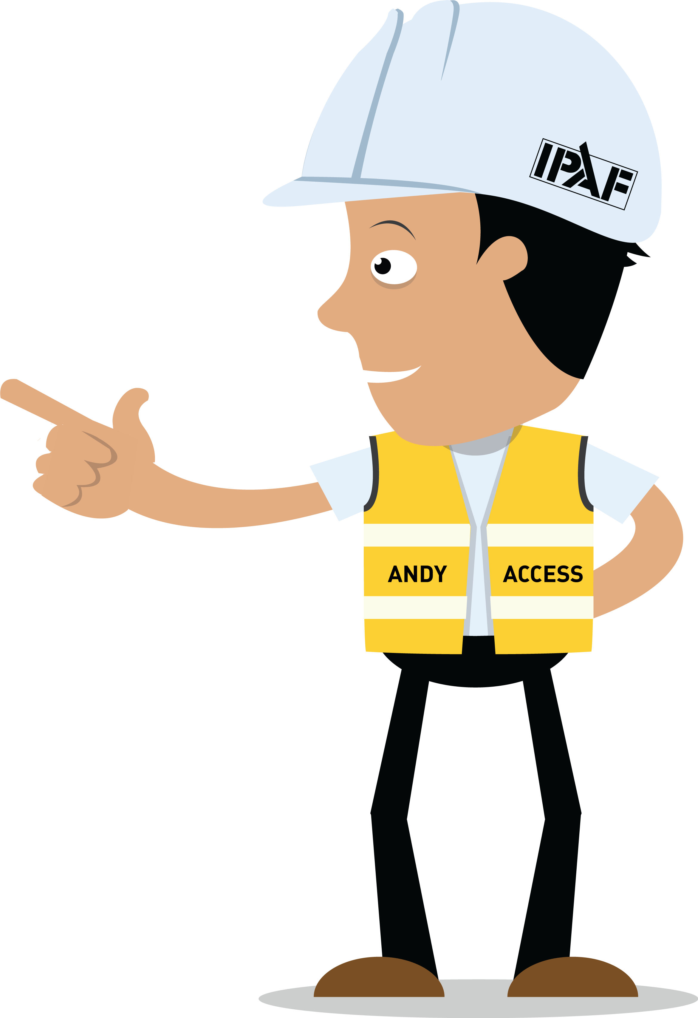 Andy Access Figure - Pointing Right