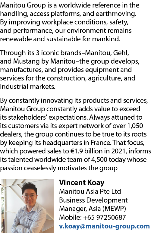 Manitou Group is a worldwide reference in the handling, access platforms, and earthmoving. By improving workplace con...